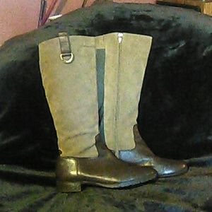 Lauren Ralph Lauren leather boots